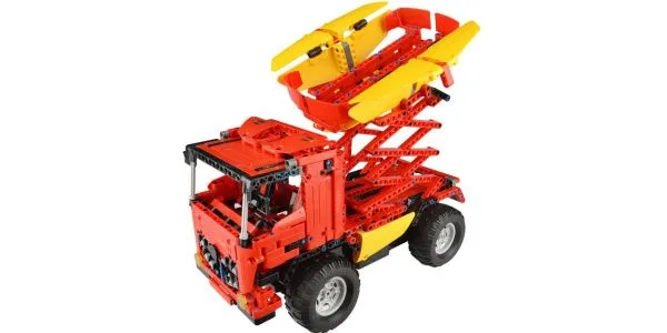 Радиоуправляемый конструктор бетономешалка / кран Cada Technics 2 в 1 - 2.4G - C51014W