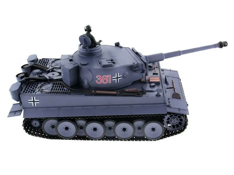 Радиоуправляемый танк Heng Long German Tiger MS version V7.0 масштаб 1:16 2.4G - 3818-1-UpgA-V7