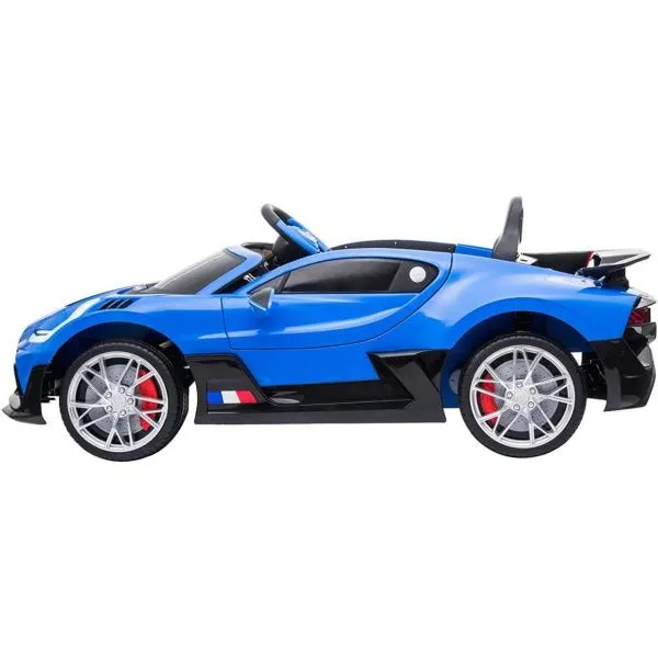 Детский электромобиль Bugatti Divo (синий, 12V) - HL338