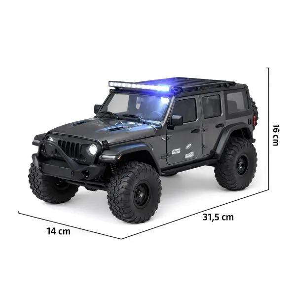 Радиоуправляемый краулер HB Wrangler (32 см, 4WD, 1:16) - HB-R1606