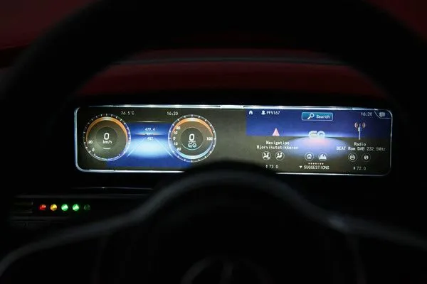 Детский электромобиль Mercedes EQC 400 6V 2WD - HL378-RED