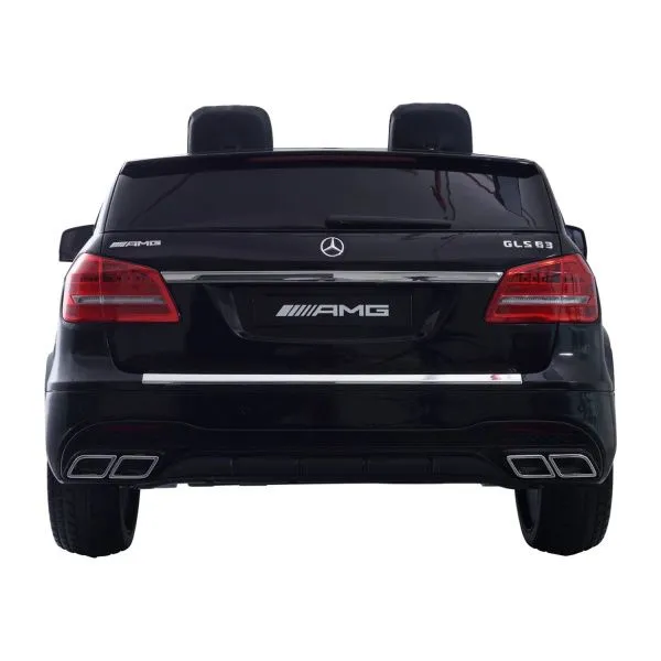 Электромобиль Mercedes Benz GLS63 (черный лак, 4WD, 12V) - HL228