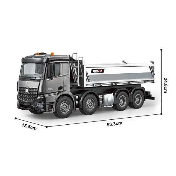 Радиоуправляемый самосвал 8х8 HUINA 13CH 1:14 - HN1536PRO
