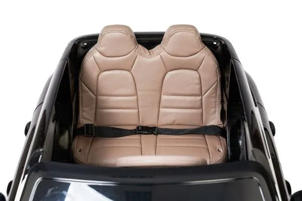 Детский электромобиль PORSCHE CAYENNE S 12V - JJ2128-BLACK-PAINT