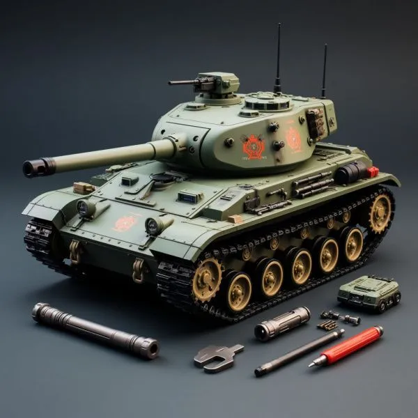 Аксессуары для танков на радиоуправлении