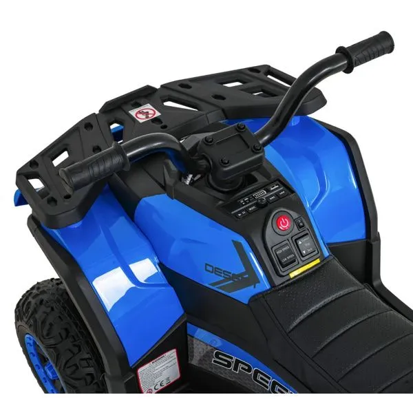 Детский электромобиль квадроцикл X-Robust (синий, 24V, 4WD, пульт, EVA) - XMX651-24V-4WD-BLUE
