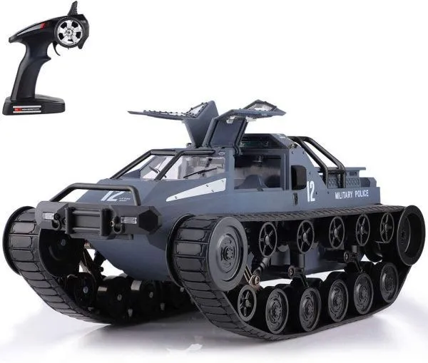 Радиоуправляемый гусеничный серый вездеход 1:12 2.4G - G2061