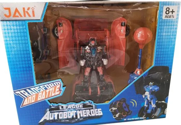 Радиоуправляемый робот-трансформер-боксер JiaQi (спортивная машина) - TT686-S