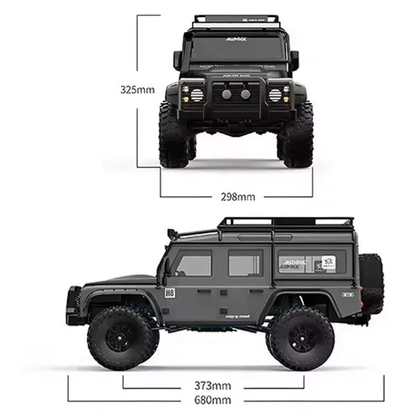 Радиоуправляемый краулер MJX Hyper Go 1/8 Трофи модель - MJX-H8H-GREY