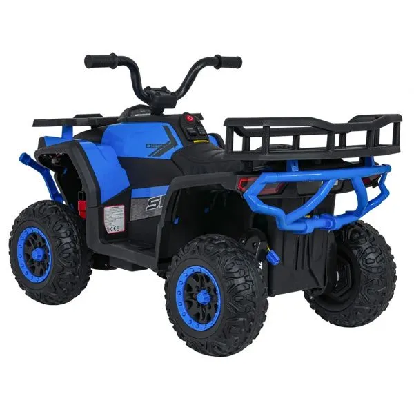 Детский электромобиль квадроцикл X-Robust (синий, 24V, 4WD, пульт, EVA) - XMX651-24V-4WD-BLUE