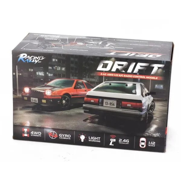 Радиоуправляемая машина для дрифта Toyota AE86 (35 см, 30 км/ч, акб, 1:12)  - HB-R1202