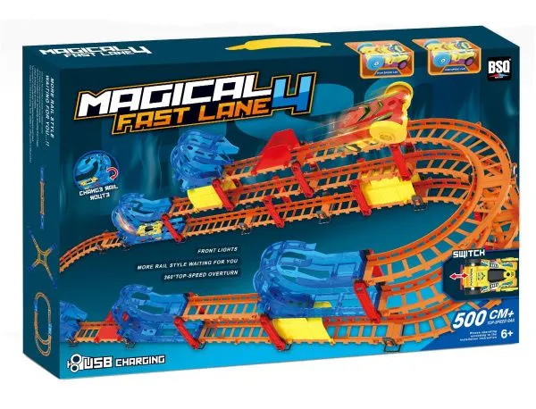 Автотрек BSQ Magical Fast Line (длина полотна 500 см, 2 машины) - BSQ-3061