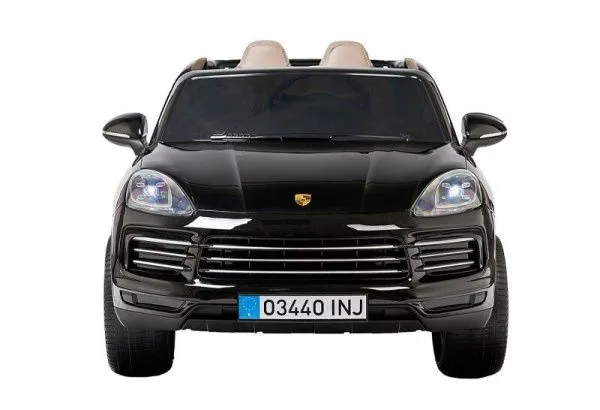 Детский электромобиль PORSCHE CAYENNE S 12V - JJ2128-BLACK-PAINT