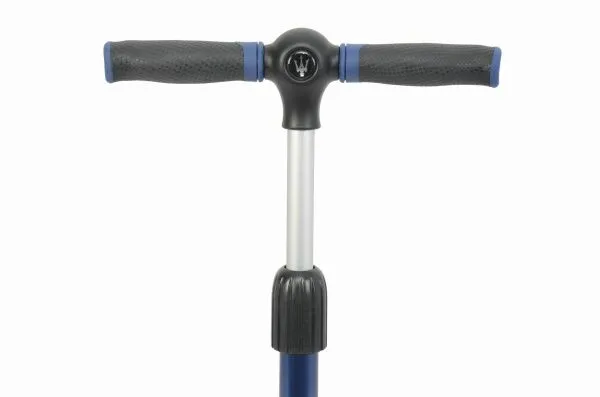 Трехколесный беговел-самокат Maserati с сиденьем - CLB-0140-WHITE