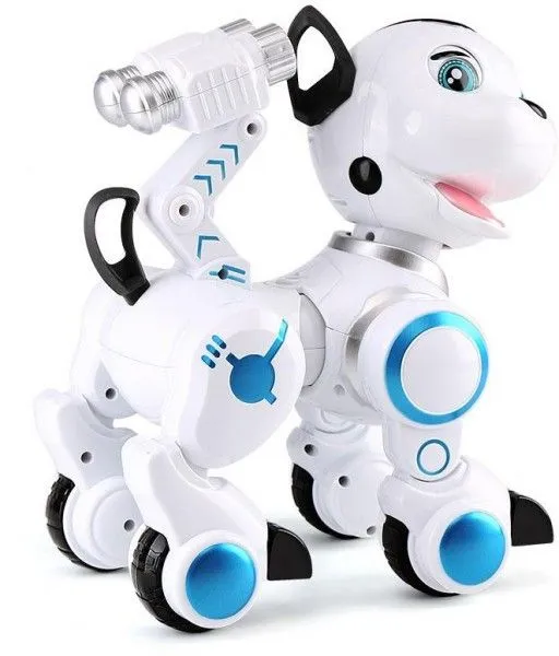 Робот-собака "Дружок" (сенсорные датчики, программируется, свет, звук, лай) - ZYB-B2856