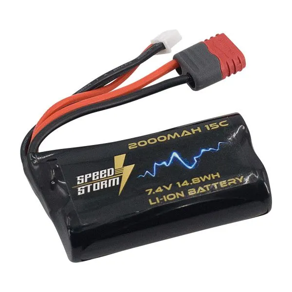 Аккумулятор Speed Storm Li-ion 18650 7.4V 2000 mAh разъем T-plug (Deans) - SS-2S2000-D