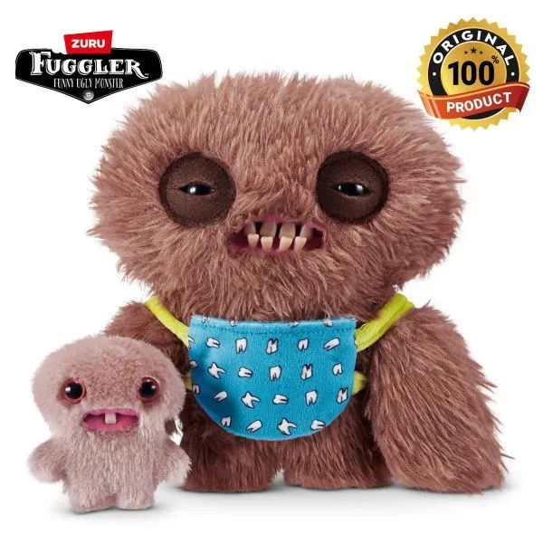 Мягкая игрушка FUGGLER Кальмар с малышом - 15732B