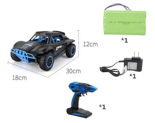 Радиоуправляемый внедорожник Short Track 1:18 (скорость 25 км/ч, полный привод) - HB-DK1802