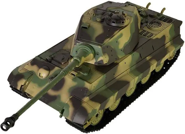 Радиоуправляемый танк Heng Long King Tiger S version V7.0 масштаб 1:16 - 3888A-1-Upg-V7