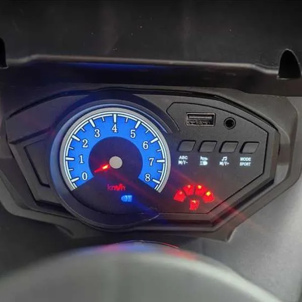 Детский электромотоцикл Ducati (12V, EVA, ручка газа, спидометр) - FT-921-WHITE