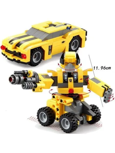 Конструктор CaDA Робот трансформер HORNET, 267 деталей - C52020W