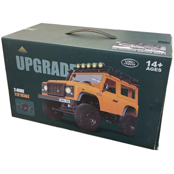 Радиоуправляемый внедорожник Land Rover Defender 4WD 1:12 - MN-98-YELLOW