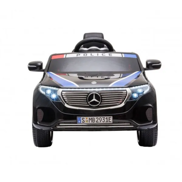 Детский электромобиль Mercedes Police EQC 400 12V 2WD - HL378-BLACK